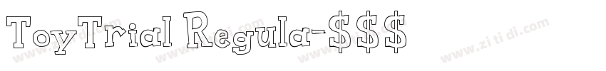 ToyTrial Regula字体转换